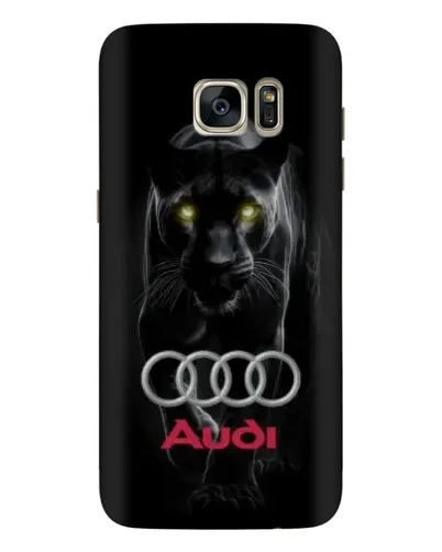 Чехол для Samsung Galaxy S7 Edge (G935) с картинкой «Пантера и Audi»