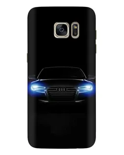 Чохол для Samsung Galaxy S7 Edge (G935) з картинкою «Audi в неоні»