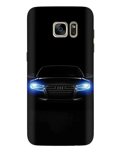 Чехол для Samsung Galaxy S7 Edge (G935) с картинкой «Audi в неоне»