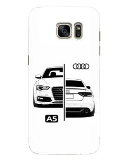 Чохол для Samsung Galaxy S7 Edge (G935) з картинкою «Audi — контрастний дизайн»