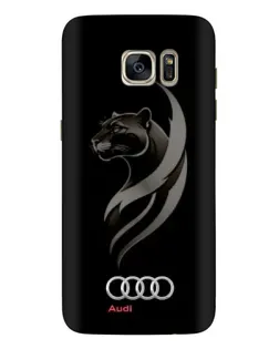Чохол для Samsung Galaxy S7 Edge (G935) з картинкою «Графіка — пантера та Audi»