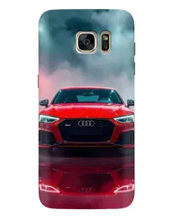 Чохол для Samsung Galaxy S7 Edge (G935) з картинкою «Audi RS — червоний стиль»