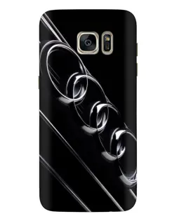 Чохол для Samsung Galaxy S7 Edge (G935) з картинкою «Audi — абстрактні кільця»