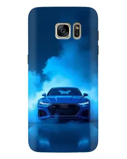 Чохол для Samsung Galaxy S7 Edge (G935) з картинкою «Audi — блакитна енергія»