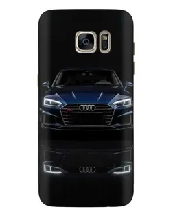 Чохол для Samsung Galaxy S7 Edge (G935) з картинкою «Audi — нічне відображення»