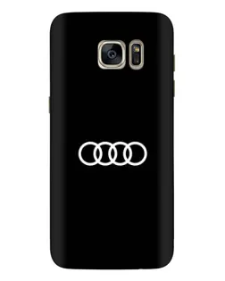 Чохол для Samsung Galaxy S7 Edge (G935) з картинкою «Audi White Logo»