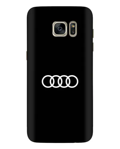 Чехол для Samsung Galaxy S7 Edge (G935) с картинкой «Audi White Logo»