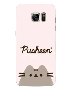 Чохол для Samsung Galaxy S7 Edge (G935) з картинкою «Pusheen логотип» Чохол для Samsung Galaxy S7 Edge (G935) з картинкою «Pusheen логотип»