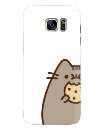 Чехол для Samsung Galaxy S7 Edge (G935) с картинкой «Пушин с печеньем» Чехол для Samsung Galaxy S7 Edge (G935) с картинкой «Пушин с печеньем»