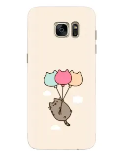 Чохол для Samsung Galaxy S7 Edge (G935) з картинкою «Пушин на кульках» Чохол для Samsung Galaxy S7 Edge (G935) з картинкою «Пушин на кульках»