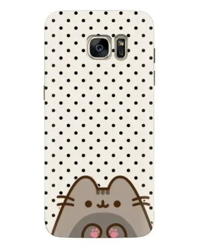 Чехол для Samsung Galaxy S7 Edge (G935) с картинкой «Пушин в горошек» Чехол для Samsung Galaxy S7 Edge (G935) с картинкой «Пушин в горошек»