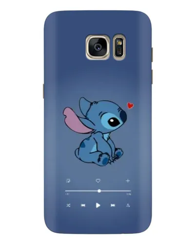 Чехол для Samsung Galaxy S7 Edge (G935) с картинкой «Музыкальный Stitch»