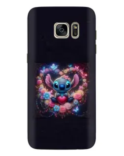 Чехол для Samsung Galaxy S7 Edge (G935) с картинкой «Stitch в цветах» Чехол для Samsung Galaxy S7 Edge (G935) с картинкой «Stitch в цветах»