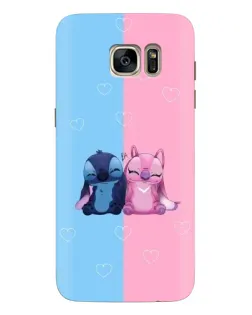 Чехол для Samsung Galaxy S7 Edge (G935) с картинкой «Stitch и Angel Love» Чехол для Samsung Galaxy S7 Edge (G935) с картинкой «Stitch и Angel Love»