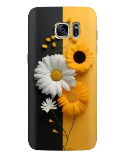 Чехол для Samsung Galaxy S7 Edge (G935) с картинкой «Подсолнух и ромашка» Чехол для Samsung Galaxy S7 Edge (G935) с картинкой «Подсолнух и ромашка»