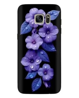 Чехол для Samsung Galaxy S7 Edge (G935) с картинкой «Фиолетовые цветы с росою» Чехол для Samsung Galaxy S7 Edge (G935) с картинкой «Фиолетовые цветы с росою»