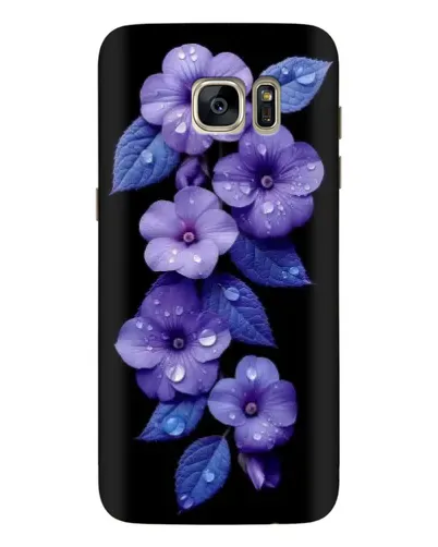 Чехол для Samsung Galaxy S7 Edge (G935) с картинкой «Фиолетовые цветы с росою» Чехол для Samsung Galaxy S7 Edge (G935) с картинкой «Фиолетовые цветы с росою»