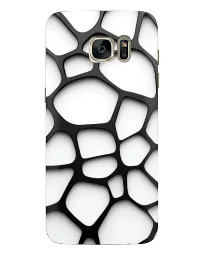 Чехол для Samsung Galaxy S7 Edge (G935) с картинкой «Белая объемная сетка» Чехол для Samsung Galaxy S7 Edge (G935) с картинкой «Белая объемная сетка»
