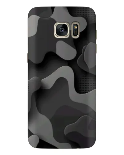 Чехол для Samsung Galaxy S7 Edge (G935) с картинкой «Темный абстрактный камуфляж» Чехол для Samsung Galaxy S7 Edge (G935) с картинкой «Темный абстрактный камуфляж»