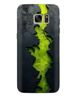 Чехол для Samsung Galaxy S7 Edge (G935) с картинкой «Салатовый разлом скалы» Чехол для Samsung Galaxy S7 Edge (G935) с картинкой «Салатовый разлом скалы»