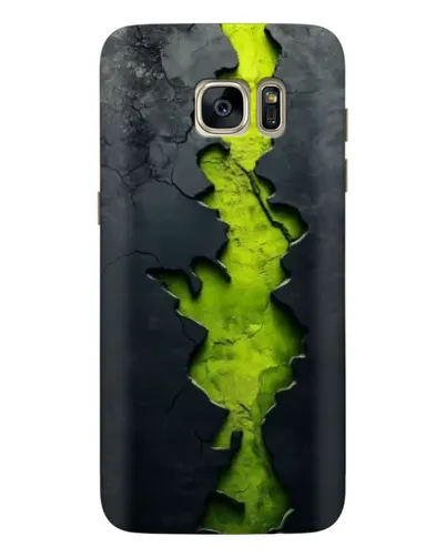 Чехол для Samsung Galaxy S7 Edge (G935) с картинкой «Салатовый разлом скалы» Чехол для Samsung Galaxy S7 Edge (G935) с картинкой «Салатовый разлом скалы»