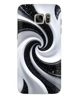 Чехол для Samsung Galaxy S7 Edge (G935) с картинкой «Черно-белая спираль» Чехол для Samsung Galaxy S7 Edge (G935) с картинкой «Черно-белая спираль»
