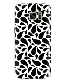 Чехол для Samsung Galaxy S7 Edge (G935) с картинкой «Контрастные черные капли» Чехол для Samsung Galaxy S7 Edge (G935) с картинкой «Контрастные черные капли»