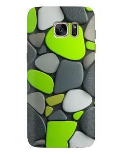 Чехол для Samsung Galaxy S7 Edge (G935) с картинкой «Яркая неоновая галька» Чехол для Samsung Galaxy S7 Edge (G935) с картинкой «Яркая неоновая галька»