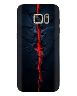 Чехол для Samsung Galaxy S7 Edge (G935) с картинкой «Kрасная лавовая трещина» Чехол для Samsung Galaxy S7 Edge (G935) с картинкой «Kрасная лавовая трещина»