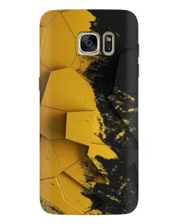 Чехол для Samsung Galaxy S7 Edge (G935) с картинкой «Золотые осколки геометрии» Чехол для Samsung Galaxy S7 Edge (G935) с картинкой «Золотые осколки геометрии»