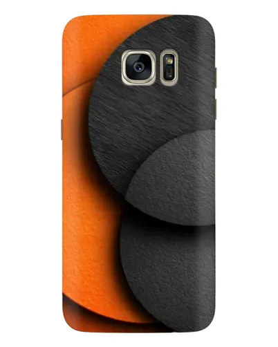 Чехол для Samsung Galaxy S7 Edge (G935) с картинкой «Геометрия оранжевых кругов» Чехол для Samsung Galaxy S7 Edge (G935) с картинкой «Геометрия оранжевых кругов»