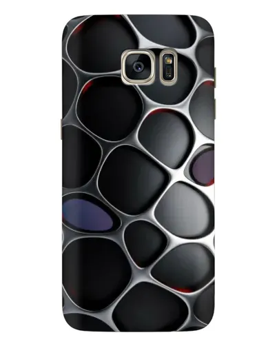 Чехол для Samsung Galaxy S7 Edge (G935) с картинкой «Объемная темная решетка» Чехол для Samsung Galaxy S7 Edge (G935) с картинкой «Объемная темная решетка»