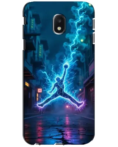 Чехол для Samsung Galaxy J3 2017 (J330FN EU) с картинкой «Jordan Gold Jumpman»
