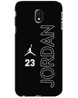 Чехол для Samsung Galaxy J3 2017 (J330FN EU) с картинкой «Jordan Vertical»
