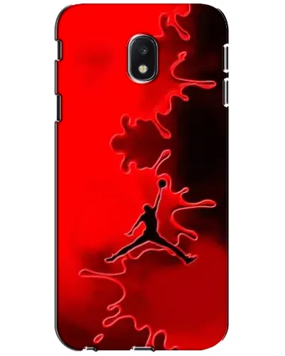 Чехол для Samsung Galaxy J3 2017 (J330FN EU) с картинкой «Jordan Red Smoke»