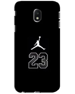 Чехол для Samsung Galaxy J3 2017 (J330FN EU) с картинкой «Jordan Flight 23»