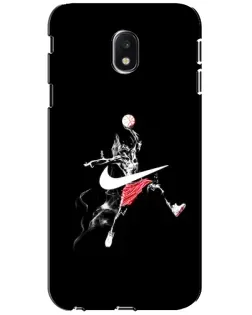 Чехол для Samsung Galaxy J3 2017 (J330FN EU) с картинкой «Jordan Jumpman»