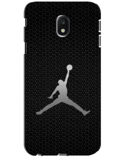 Чехол для Samsung Galaxy J3 2017 (J330FN EU) с картинкой «Jordan Dark Carbon»