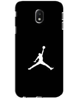 Чехол для Samsung Galaxy J3 2017 (J330FN EU) с картинкой «Jordan Silhouette»