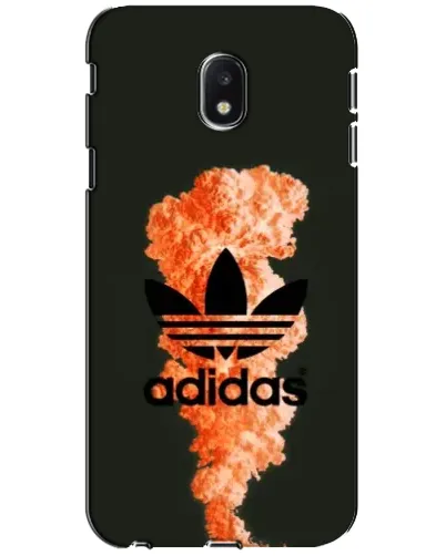 Чехол для Samsung Galaxy J3 2017 (J330FN EU) с картинкой «Оранжевый дым Adidas» Чехол для Samsung Galaxy J3 2017 (J330FN EU) с картинкой «Оранжевый дым Adidas»