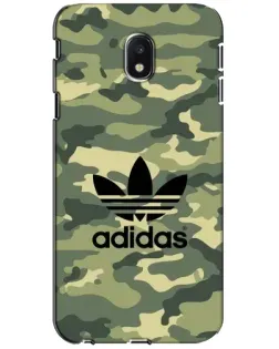 Чехол для Samsung Galaxy J3 2017 (J330FN EU) с картинкой «Милитари стиль Adidas» Чехол для Samsung Galaxy J3 2017 (J330FN EU) с картинкой «Милитари стиль Adidas»