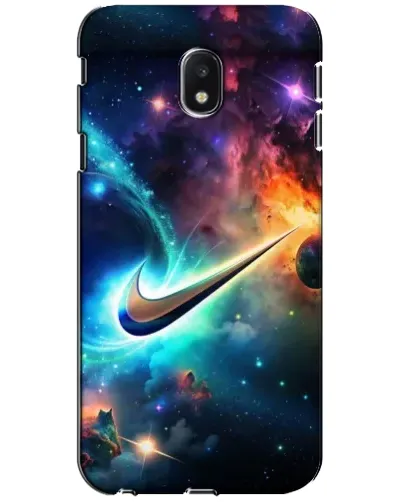 Чехол для Samsung Galaxy J3 2017 (J330FN EU) с картинкой «Космический Nike Swoosh»