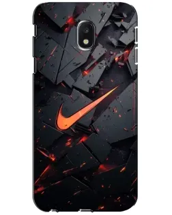 Чехол для Samsung Galaxy J3 2017 (J330FN EU) с картинкой «Nike — эффект разломов» Чехол для Samsung Galaxy J3 2017 (J330FN EU) с картинкой «Nike — эффект разломов»