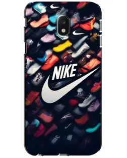 Чехол для Samsung Galaxy J3 2017 (J330FN EU) с картинкой «Коллекция кроссовок Nike» Чехол для Samsung Galaxy J3 2017 (J330FN EU) с картинкой «Коллекция кроссовок Nike»