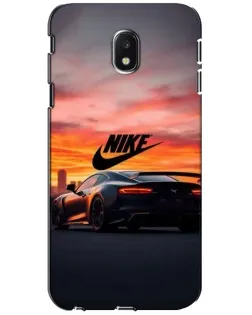 Чехол для Samsung Galaxy J3 2017 (J330FN EU) с картинкой «Nike и суперкар» Чехол для Samsung Galaxy J3 2017 (J330FN EU) с картинкой «Nike и суперкар»