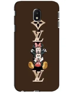 Чехол для Samsung Galaxy J3 2017 (J330FN EU) с картинкой «LV и Микки Маус»