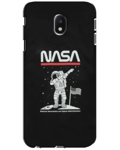 Чехол для Samsung Galaxy J3 2017 (J330FN EU) с картинкой «NASA — шагаем по Луне» Чехол для Samsung Galaxy J3 2017 (J330FN EU) с картинкой «NASA — шагаем по Луне»