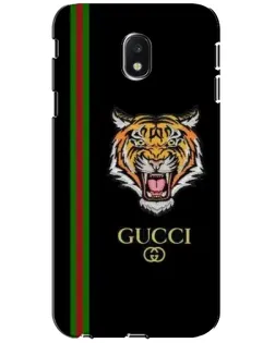 Чехол для Samsung Galaxy J3 2017 (J330FN EU) с картинкой «Тигр Gucci»