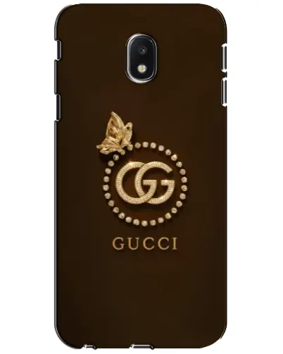 Чехол для Samsung Galaxy J3 2017 (J330FN EU) с картинкой «Gucci — золотая бабочка»