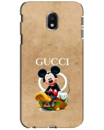 Чехол для Samsung Galaxy J3 2017 (J330FN EU) с картинкой «Микки Маус Gucci — крафт»